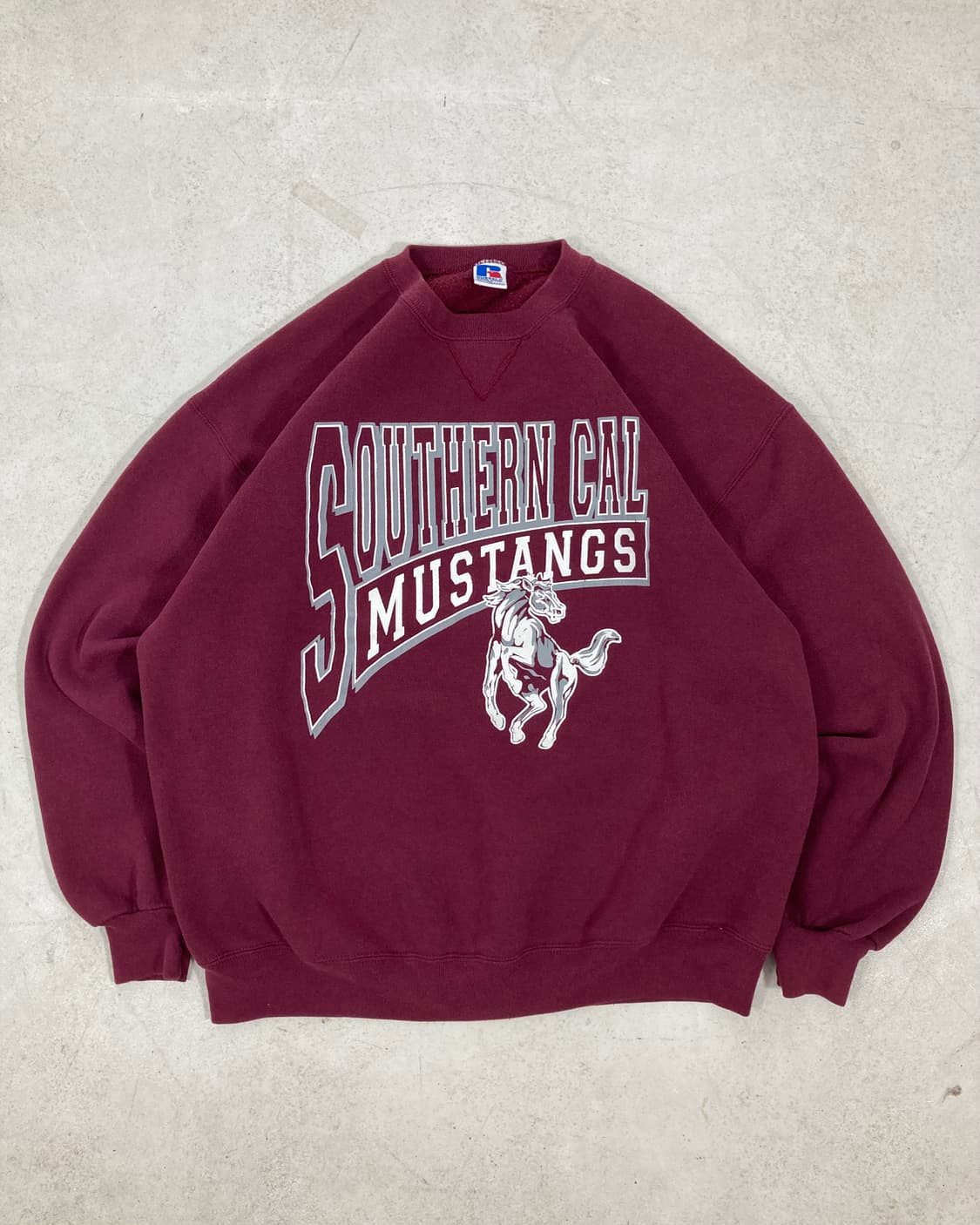 90s Russell Sweatshirt (burgundy) 상품이미지1