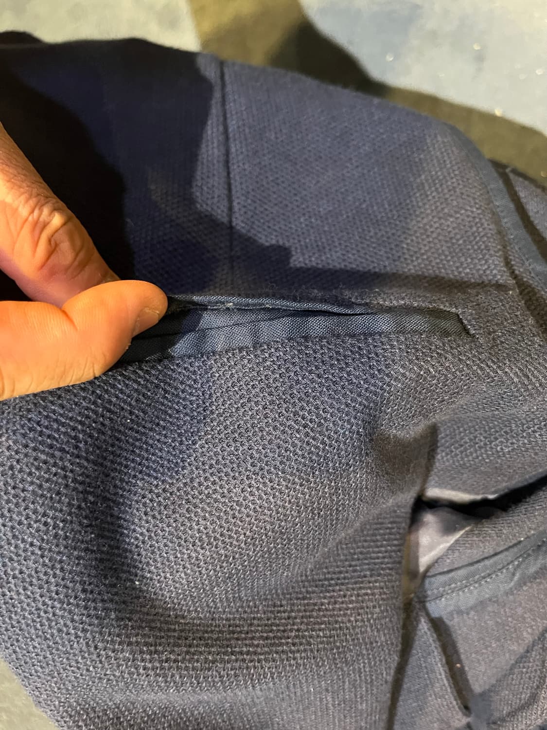 폴로 랄프로렌 니트 블레이져 (네이비) 상품이미지6