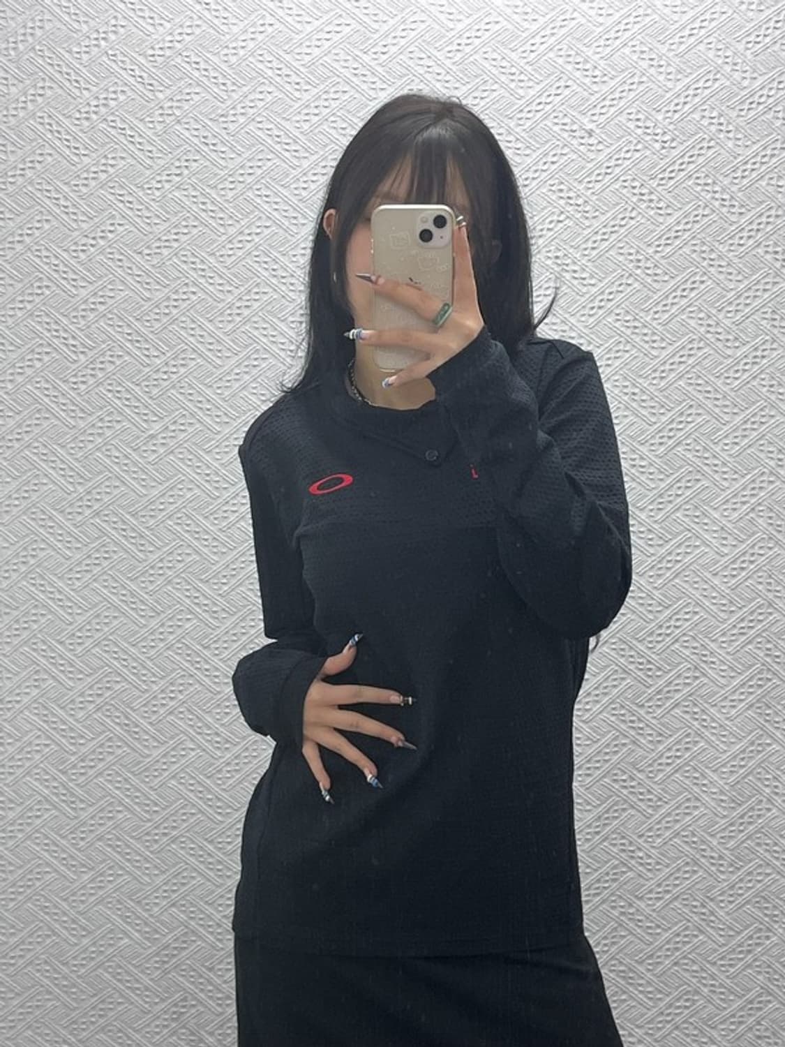 오클리 스포티 운동복 와플매쉬 롱슬리브 유니폼 L C07731 상품이미지2