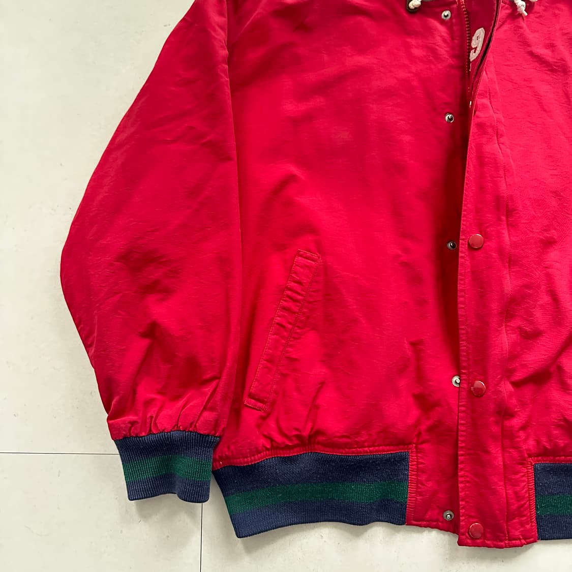 90s 폴로 랄프로렌 91 후드 자켓 빈티지 L 상품이미지4