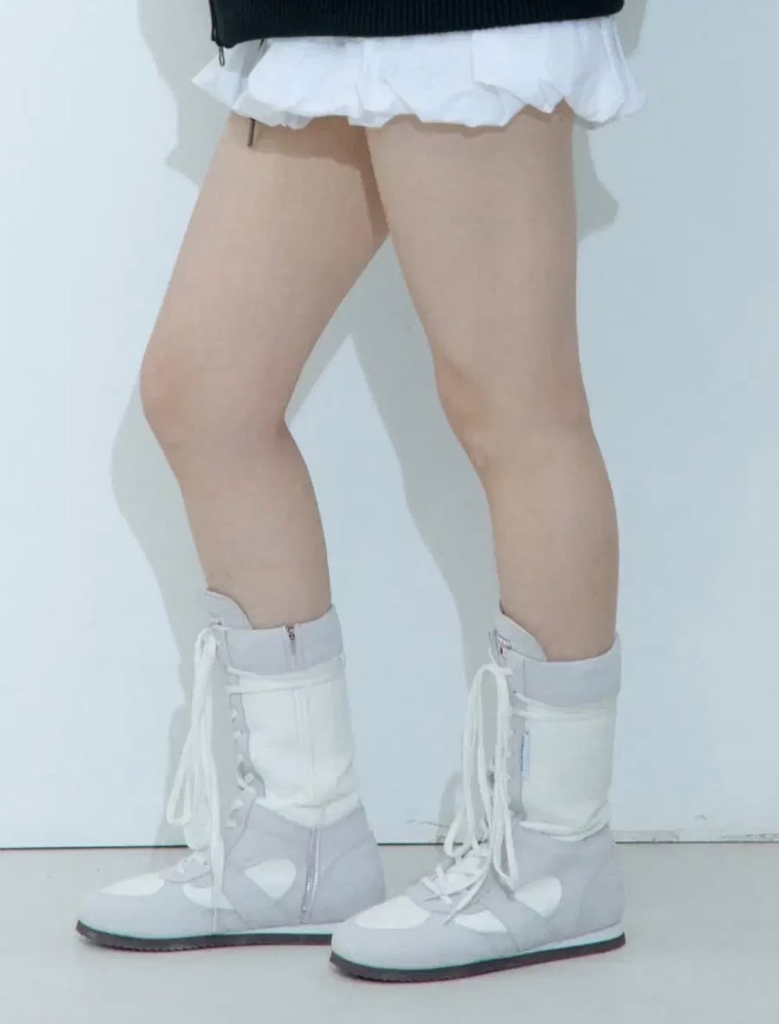 러프넥 665 복싱 슈즈 화이트 상품이미지2