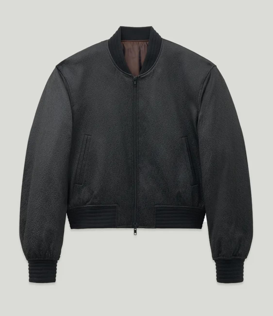 엘무드 세드릭 패디드 봄버 자켓 블랙 (44) 상품이미지1