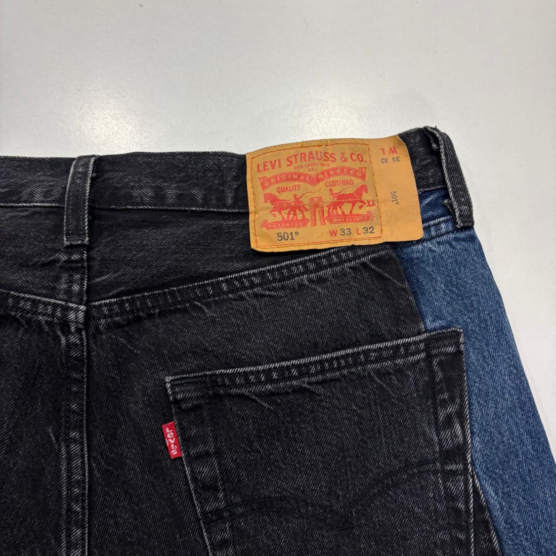 [33x32] 리바이스 501 투페이스 투톤 데님 팬츠 D448 상품이미지3