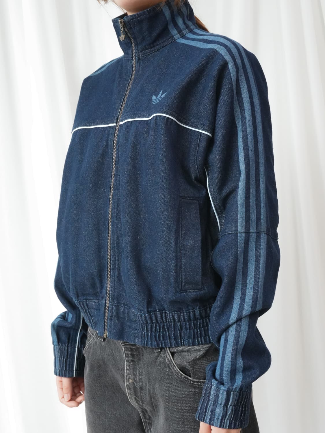 아디다스 프리미엄 데님 트랙탑 XS 상품이미지4