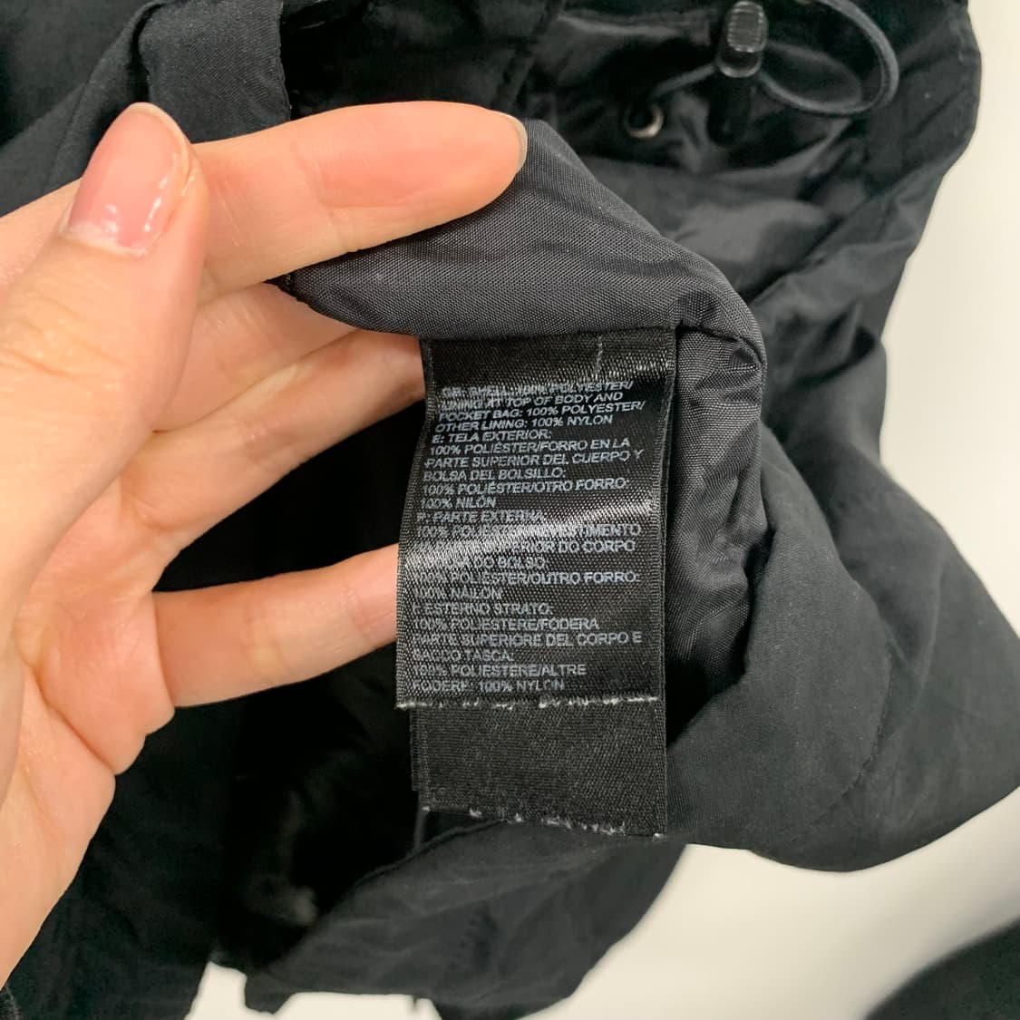 노스페이스 자수로고 블랙 하이벤트 바람막이 상품이미지7