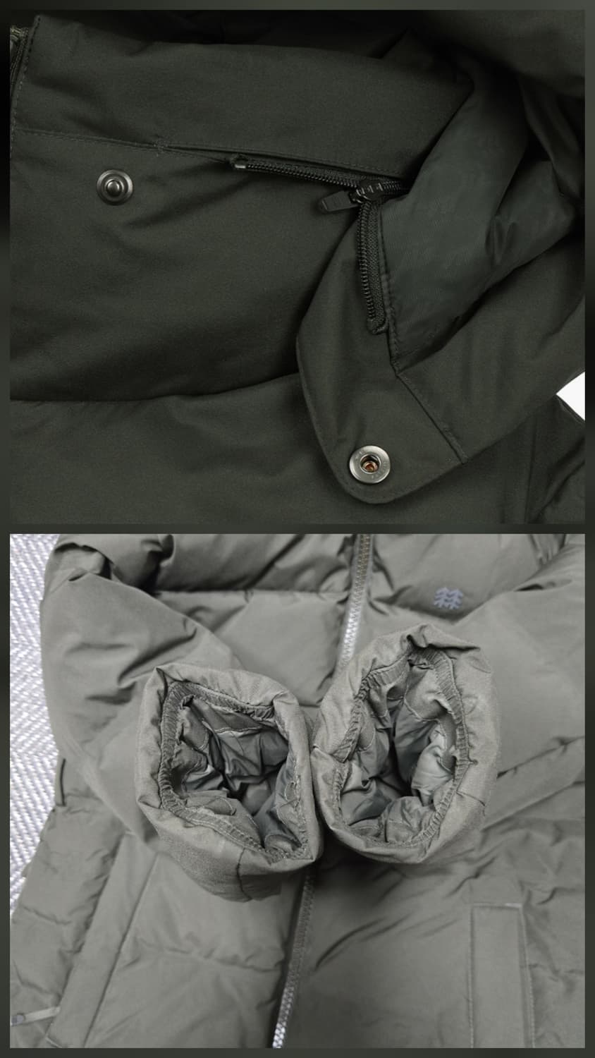 코오롱스포츠 22ss 고어텍스 인피니엄 구스다운패딩 상품이미지9