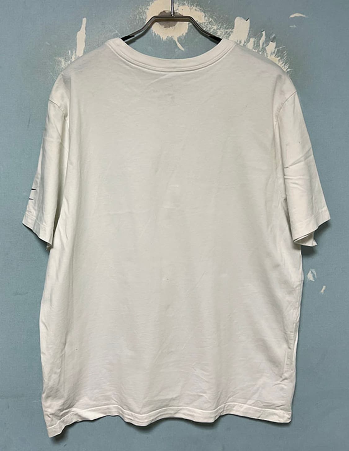NIKE 나이키 NSW 스우시 남자 반팔티셔츠 화이트 솔리드 XL 105 상품이미지2