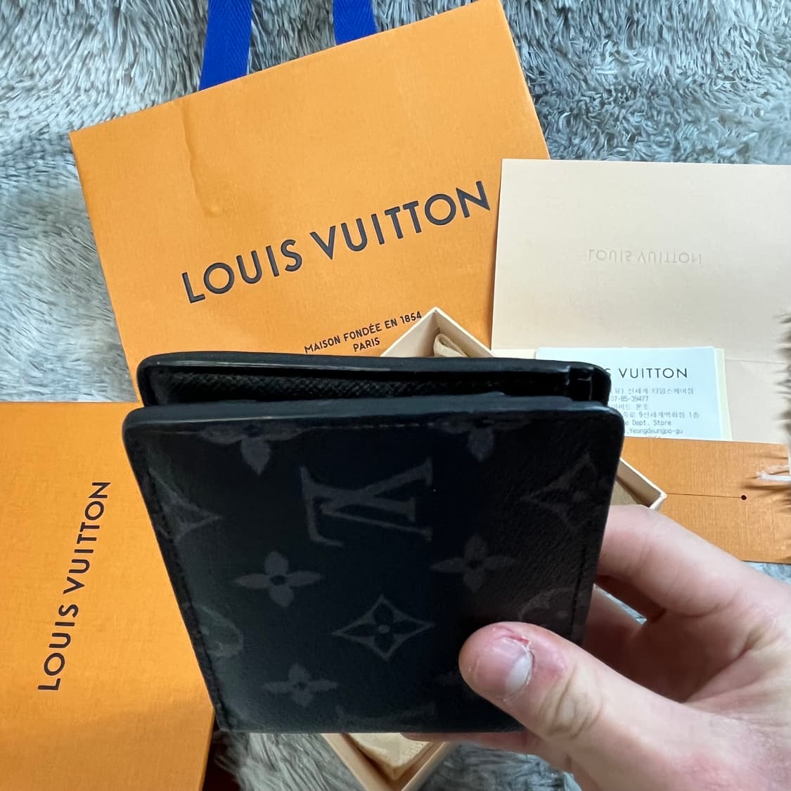 루이비통 이클립스 슬렌더월릿 반지갑 풀박스 상품이미지6