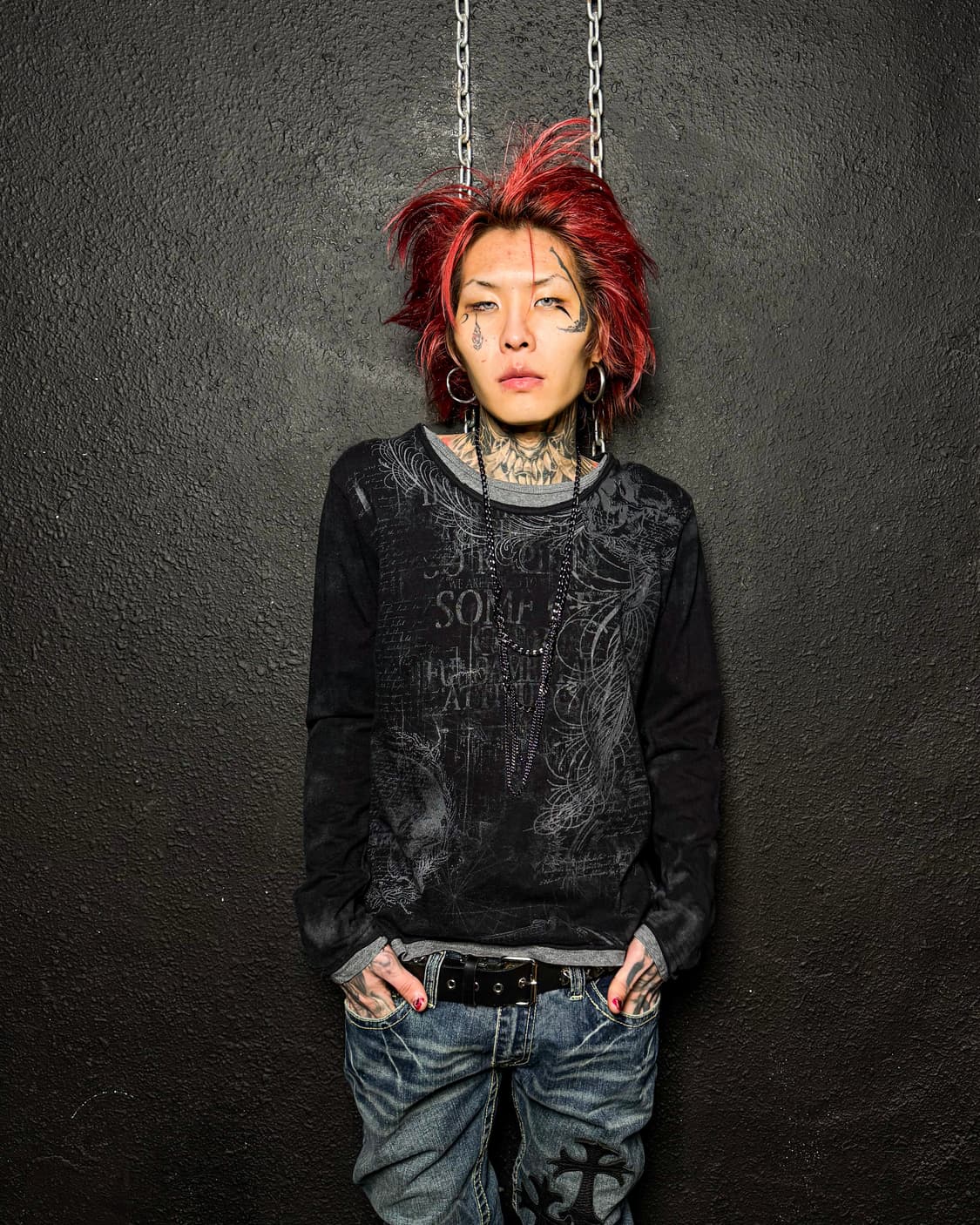 IN THE ATTIC – Graphic Layered Long Slee 상품이미지6