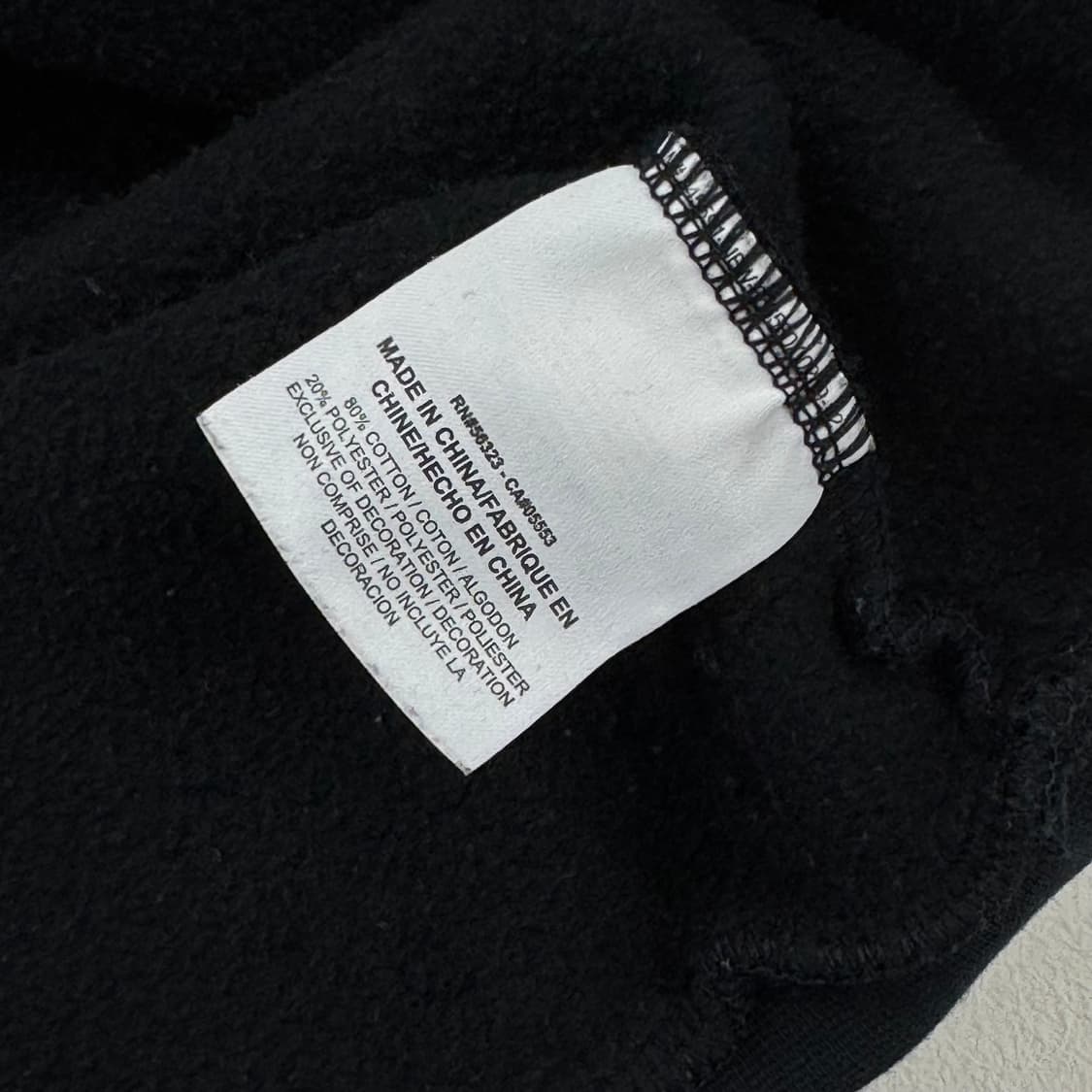 조던 에어 블랙 맨투맨 티셔츠 S 상품이미지6