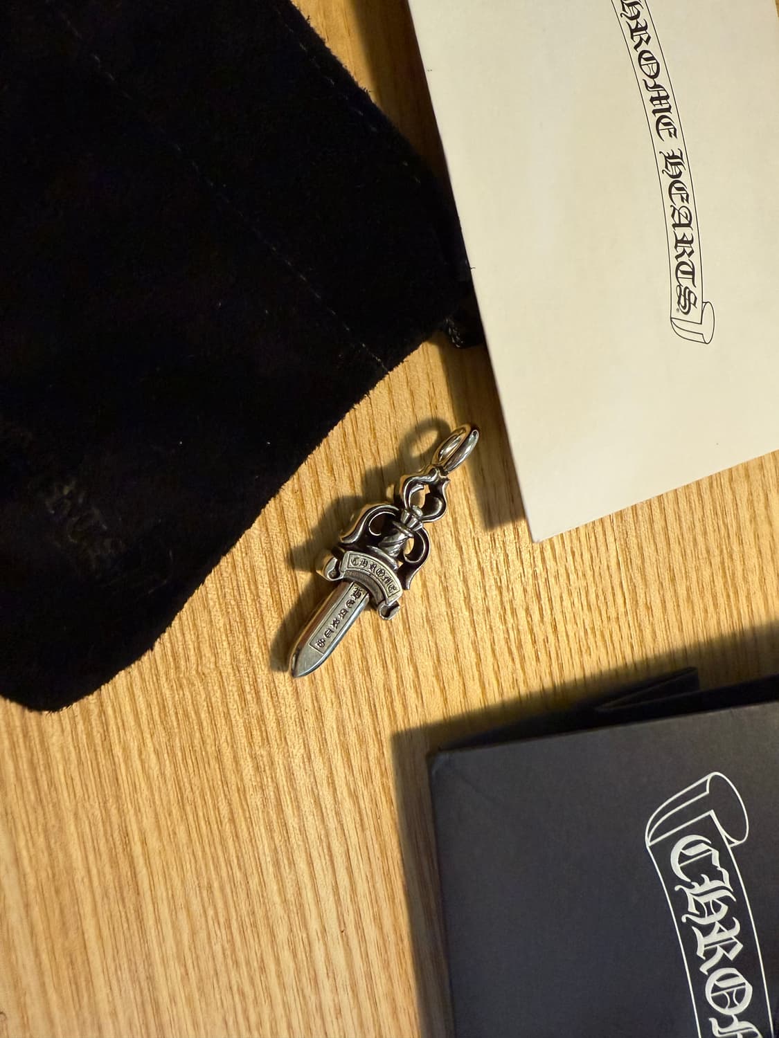 새상품 크롬하츠 더블 대거 펜던트 상품이미지4