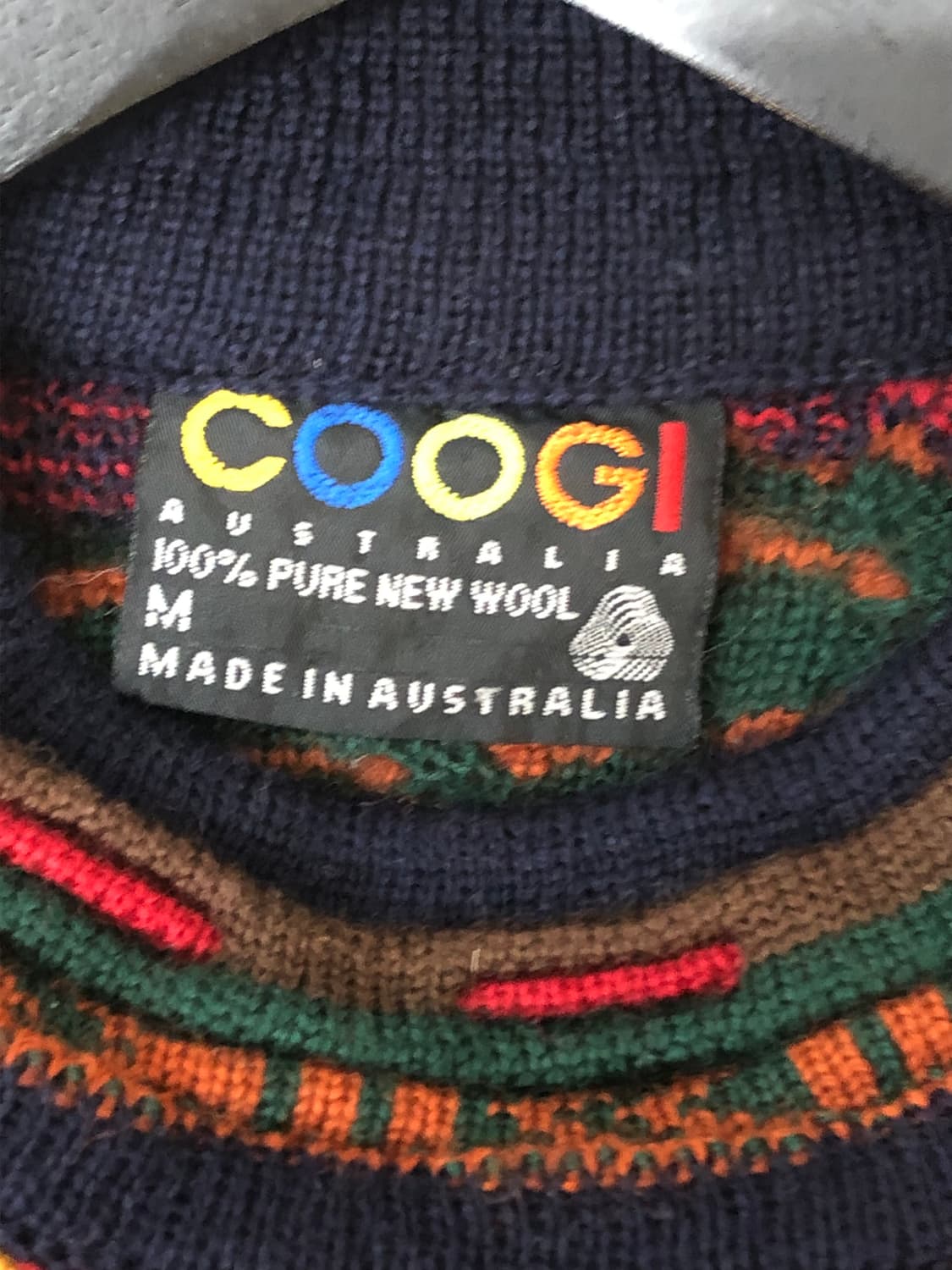 Coogi 쿠지 퓨어 울 케이블 니트  상품이미지6