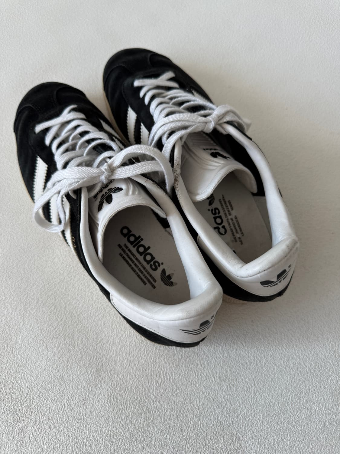 [245]아디다스(adidas) 가젤 검/흰 상품이미지7