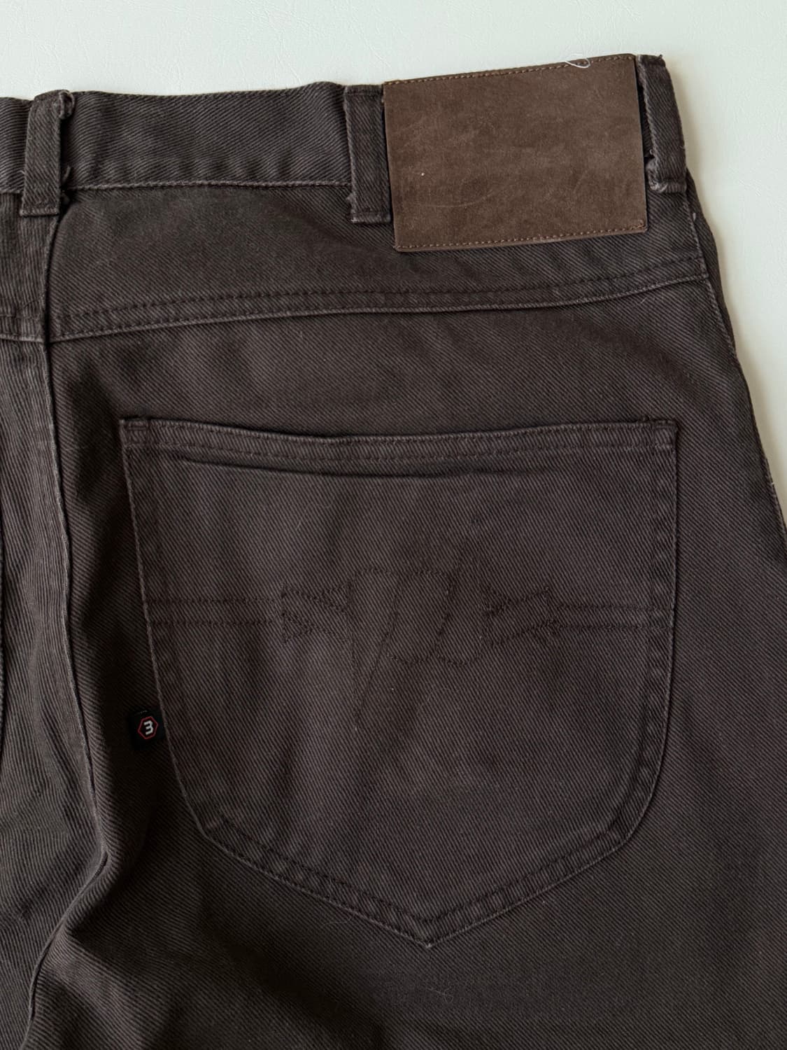 00s RECON 레콘 데님 브라운 상품이미지5