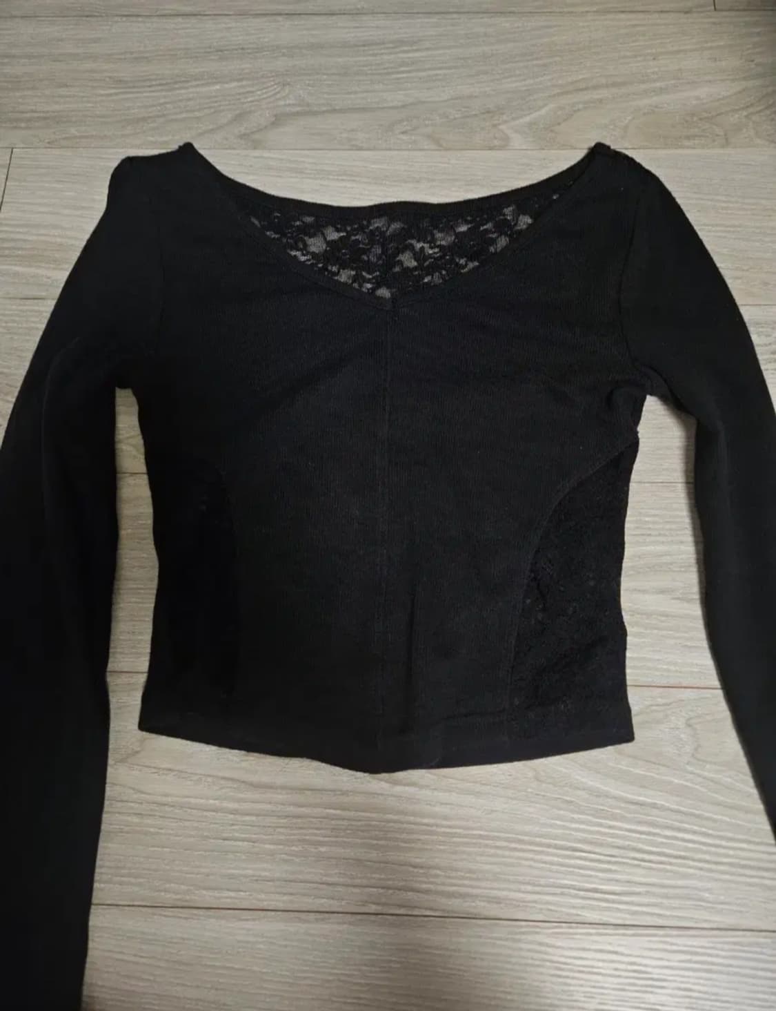 쓰리타임즈 아리아나탑 블랙 상품이미지2