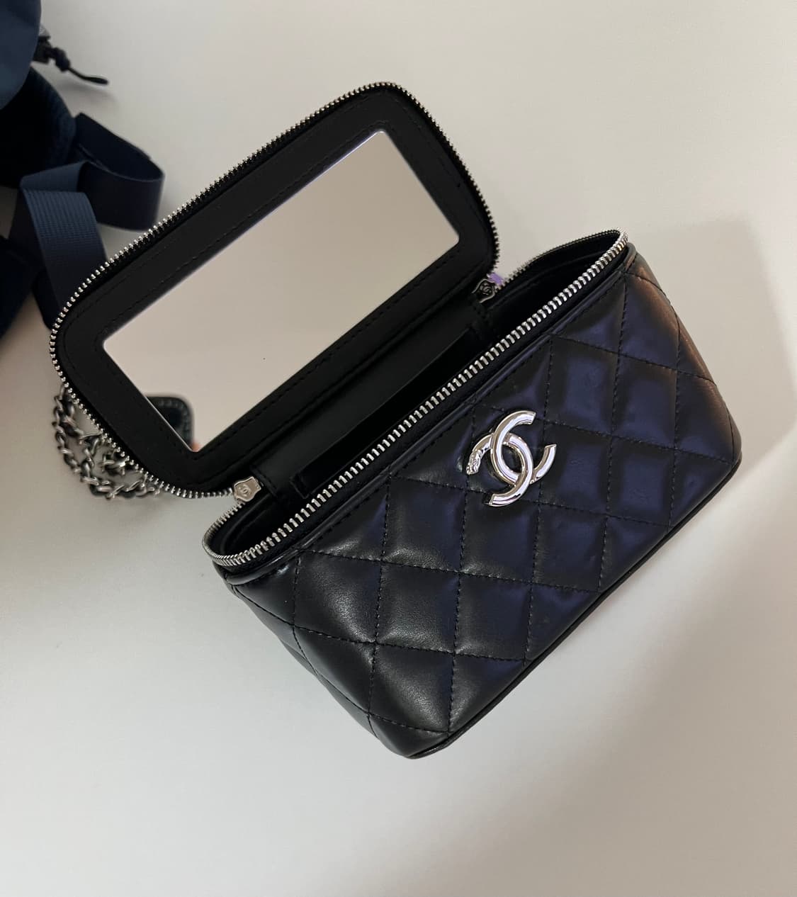 미니백 샤넬 베니티백 체인 블랙 상품이미지2