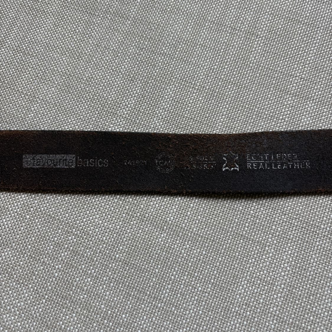 [32-34]90s 독일 Tchibo 다크 브라운 레더 메탈 버클 벨트 상품이미지9