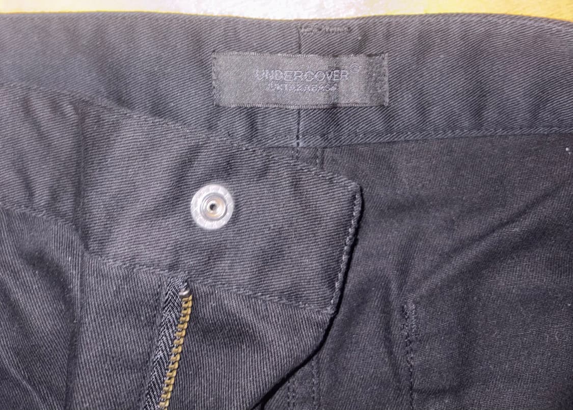 언더커버 펑크 지퍼 디테일 코튼팬츠 상품이미지4