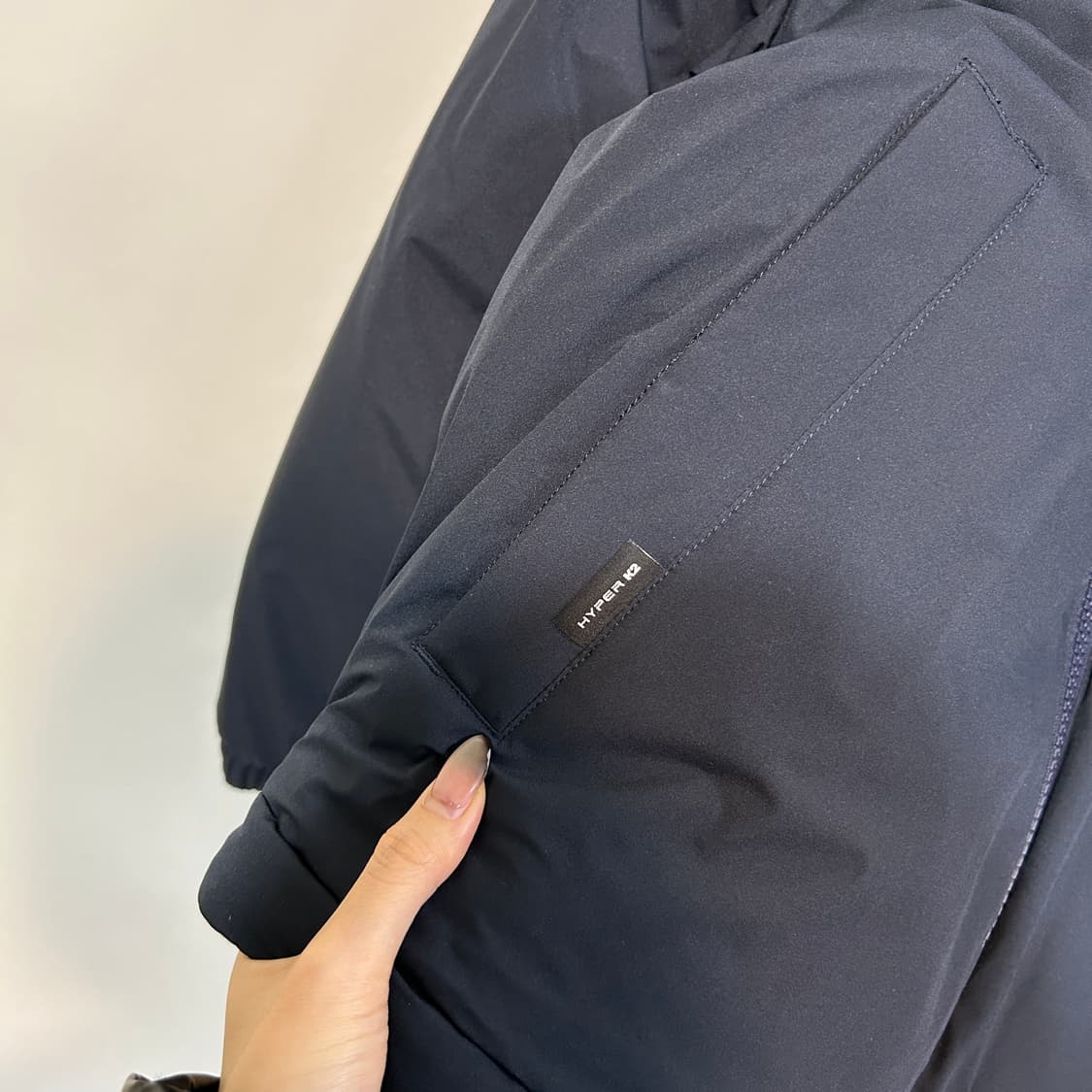 K2 남성 리버시블 다운 패딩 100 상태최상 네이비 상품이미지3