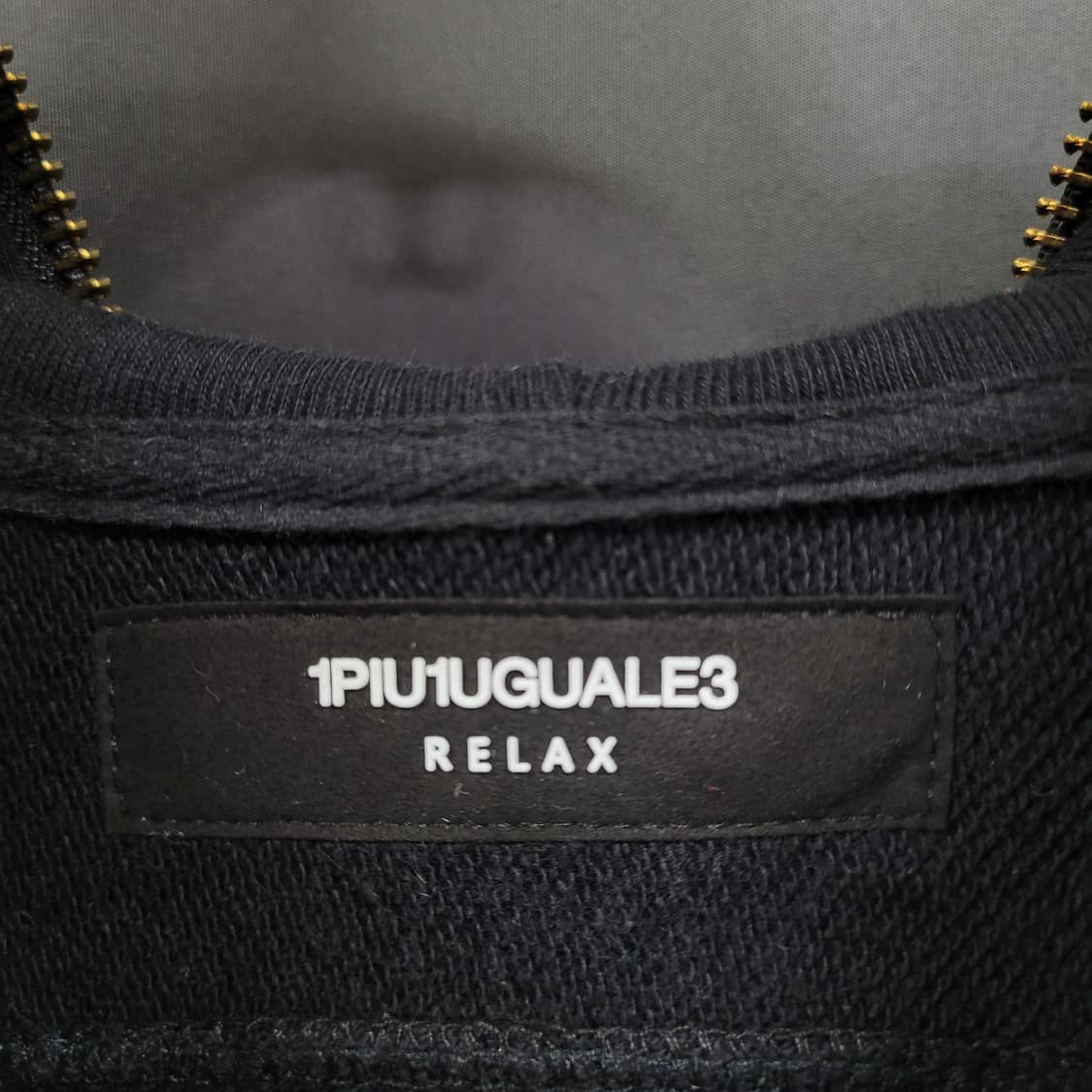 1PIU1UGUALE3 RELAX 골드 지퍼 후드 집업(새제품급) 상품이미지6