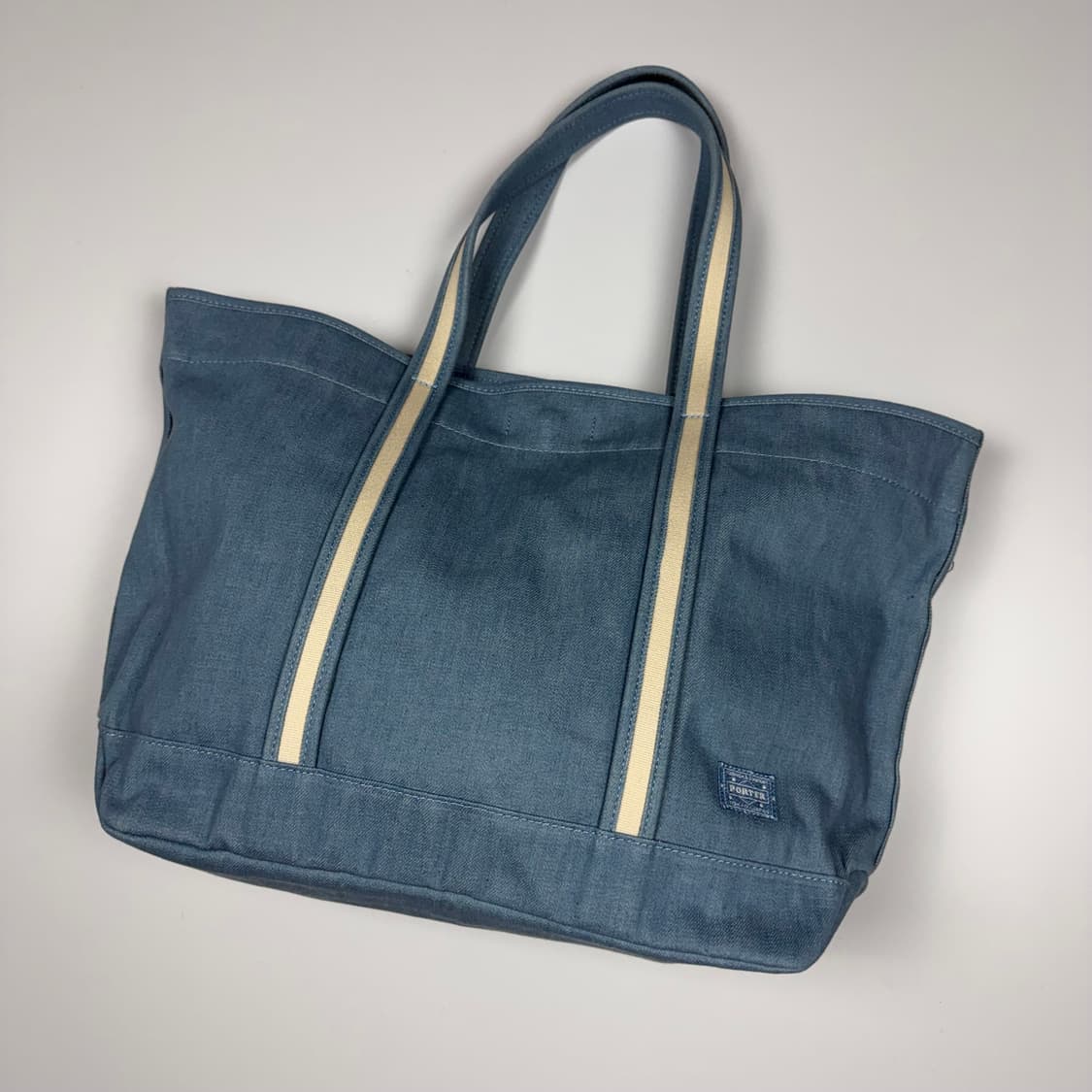 요시다포터 걸 데님 토트백 L 상품이미지2