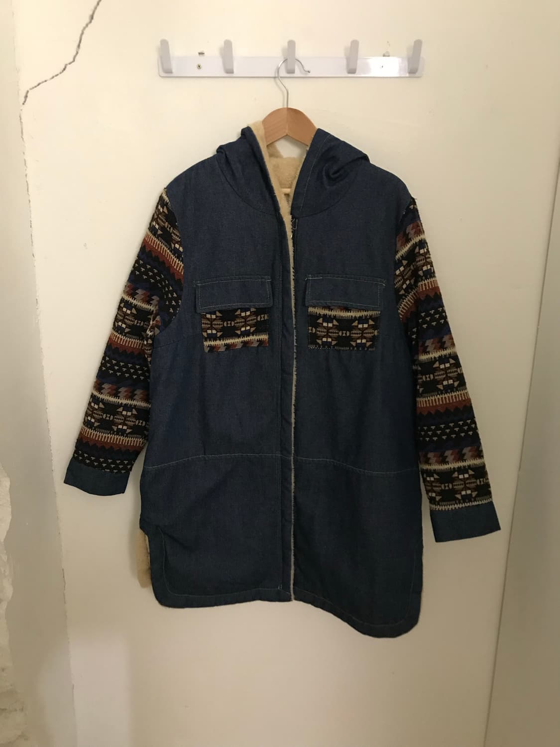 Ethnic hood zip-up 상품이미지4