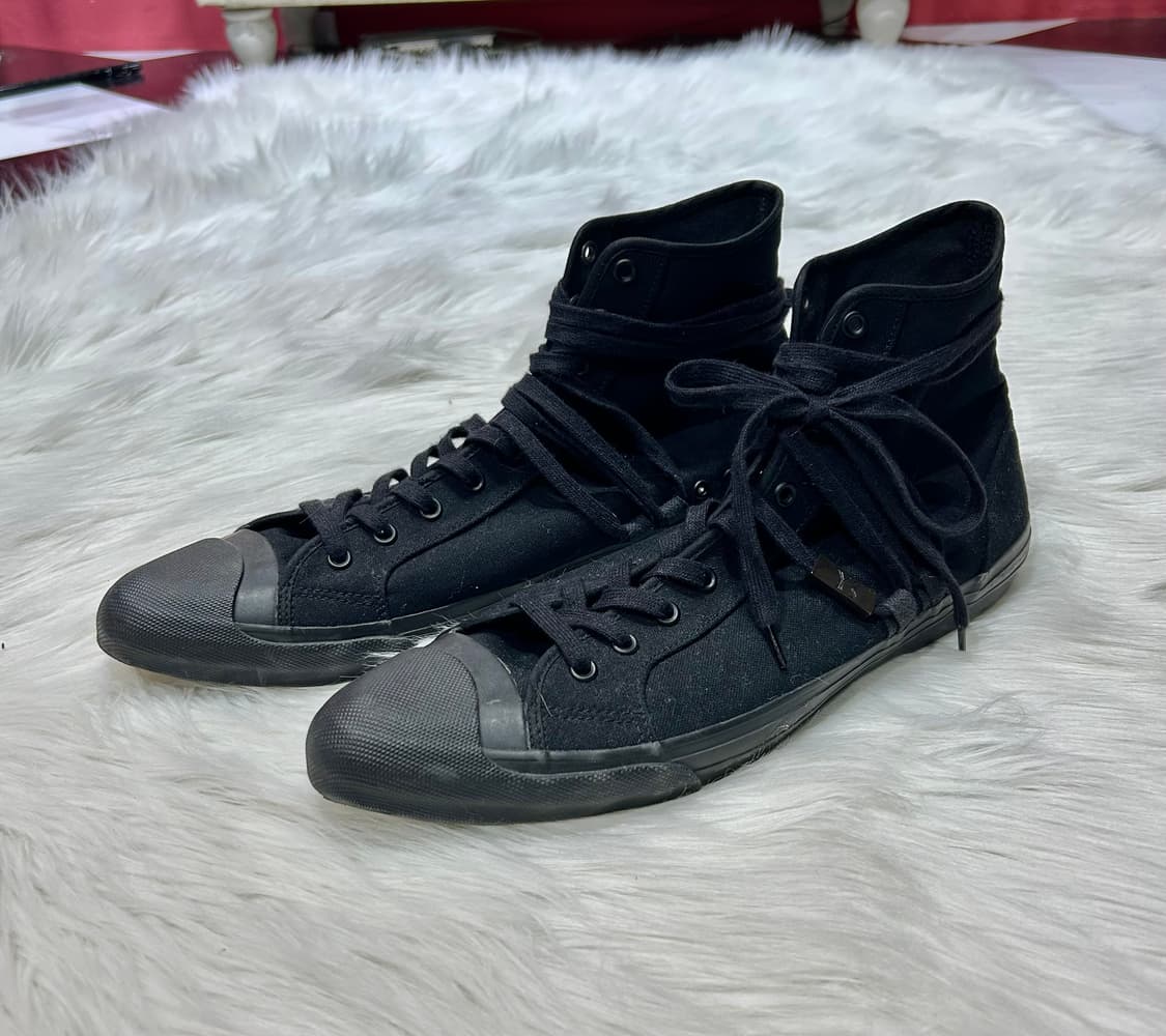 yohji yamamoto shoes 요지 야마모토 레이스업 디테일 슈즈 상품이미지1
