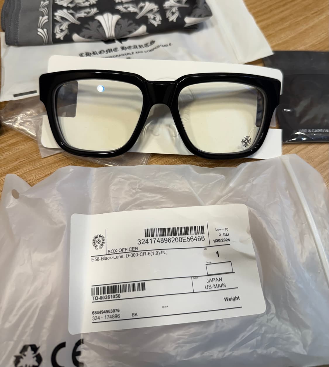 크롬하츠 박스 오피서 블랙/실버 BK 새상품 상품이미지2