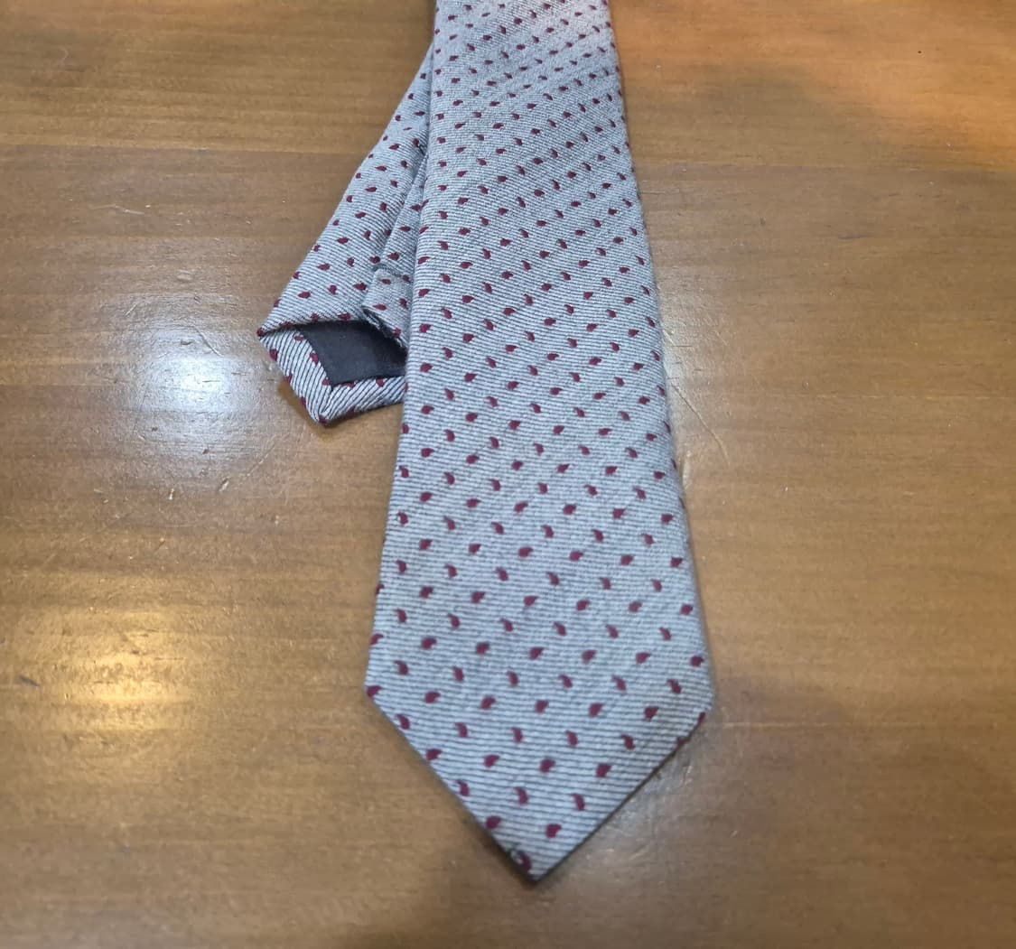 페이즐리 핀 도트 타이 상품이미지1