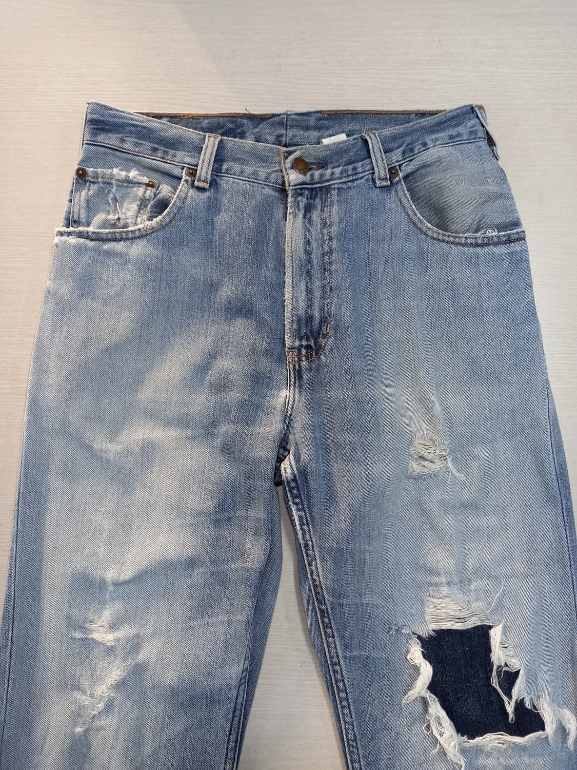 30 90's OLD NAVY Mexico 하이웨이스트 일자진30-202 상품이미지3