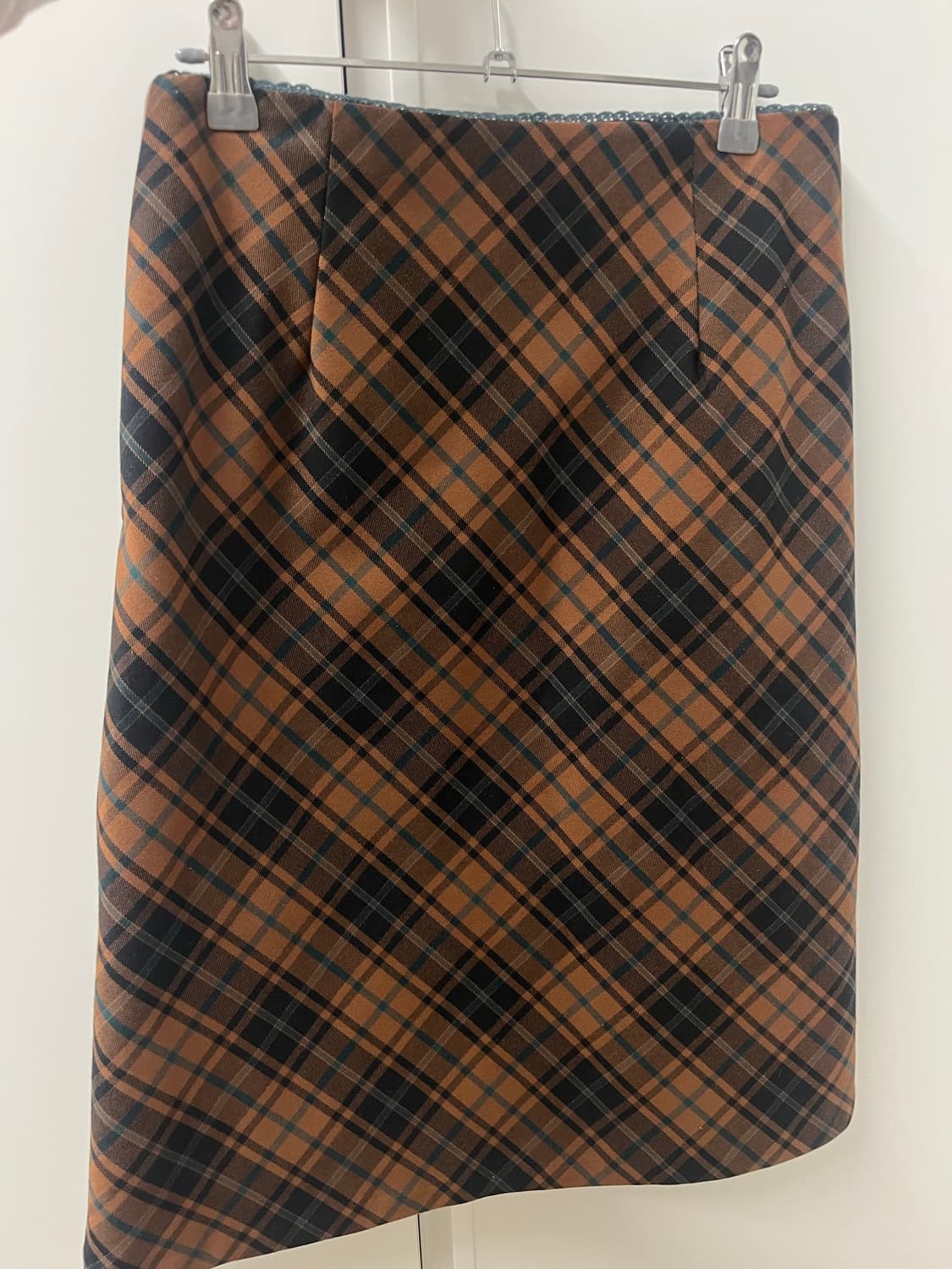 루루서울 체크 Bread 스커트 s 상품이미지3