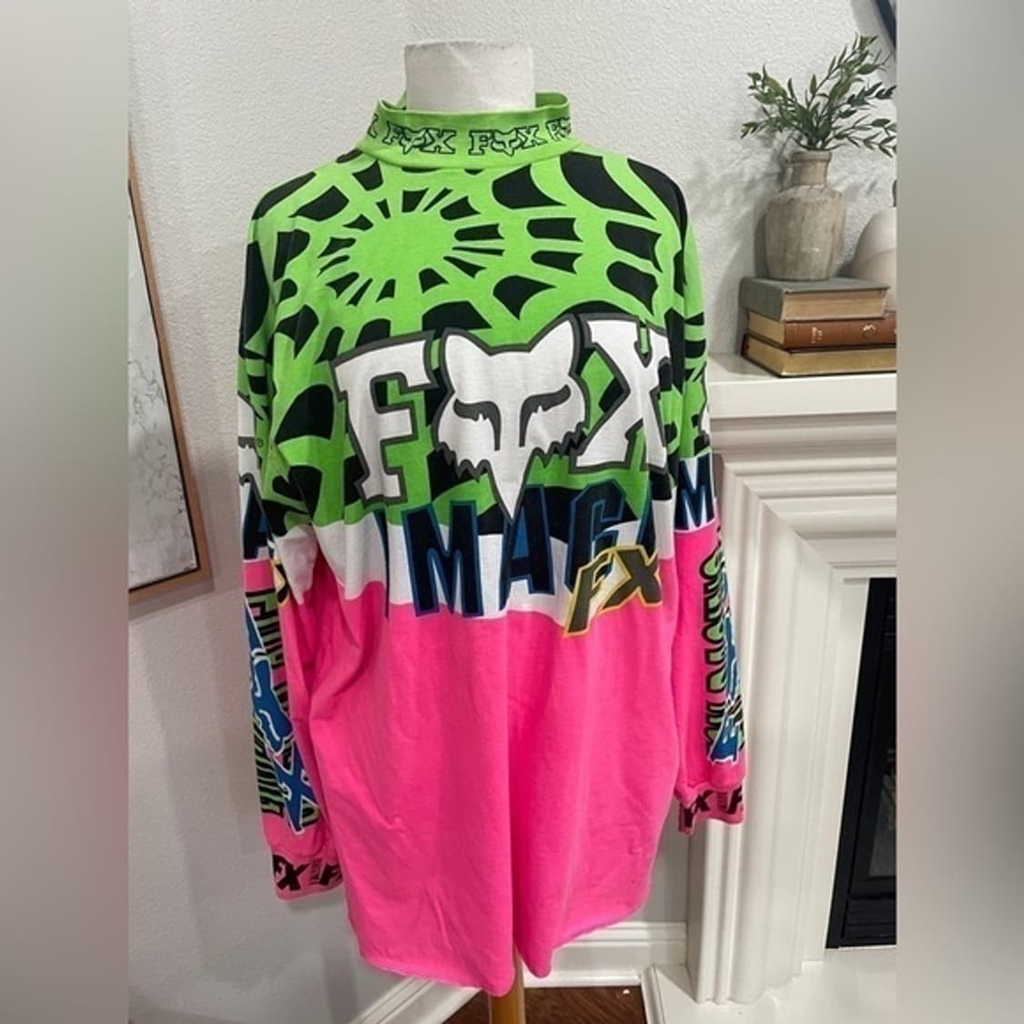 초레어 90s 아카이브 폭스 스파이더웹 롱슬리브 상품이미지1