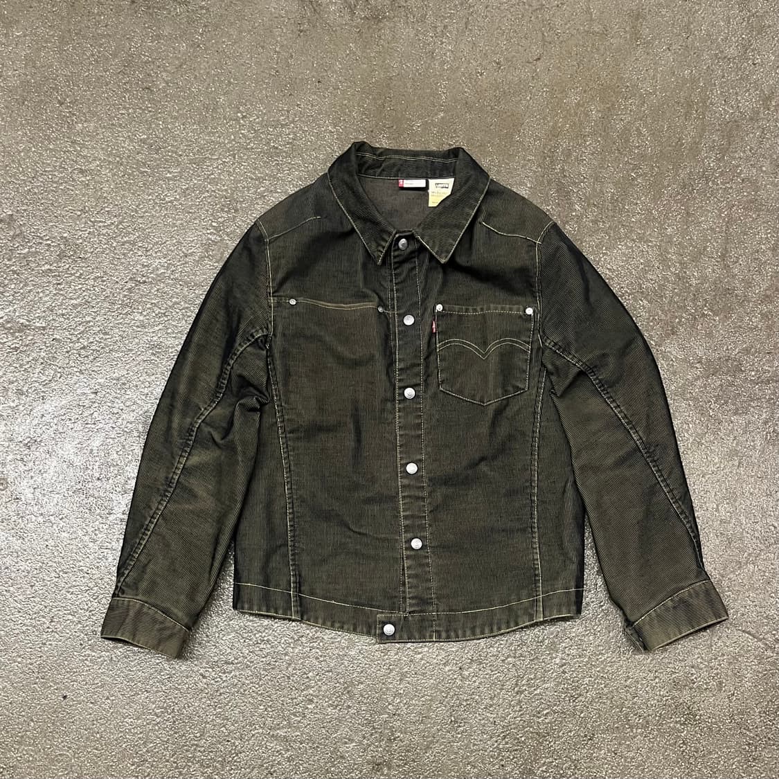 00s 리바이스 코듀로이 엔지니어드진 자켓 (95-100) 상품이미지1