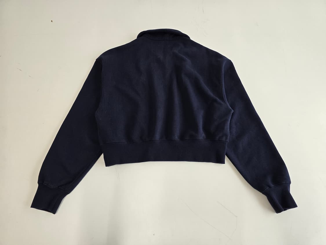 마리떼 프랑소와 저버 크롭 하프 집업. 맨투맨 네이비 M  상품이미지2