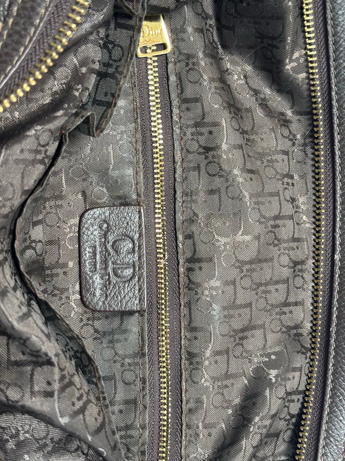 디올 트로터 캔버스 호보백  DIOR TROTTER (빈티지/정품) 상품이미지6