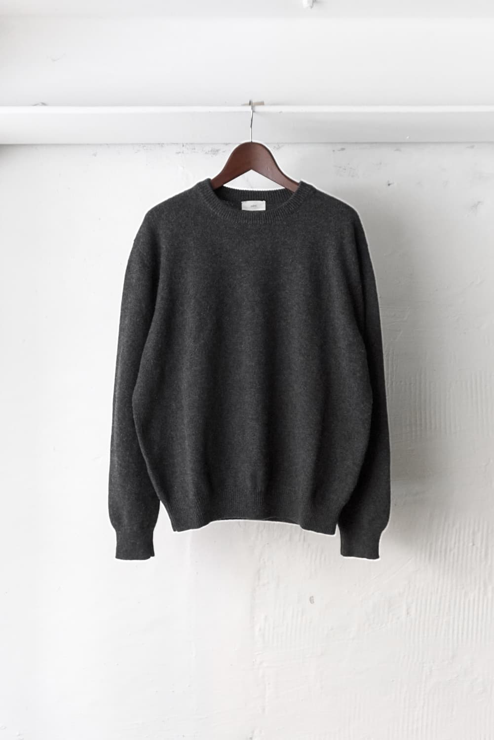 [m] 24fw 가지록 캐시미어 크루넥 스웨터 상품이미지1