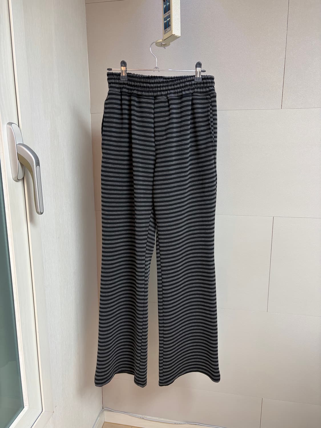 엔조블루스 밴딩 스트라이프 부츠컷 팬츠 상품이미지2