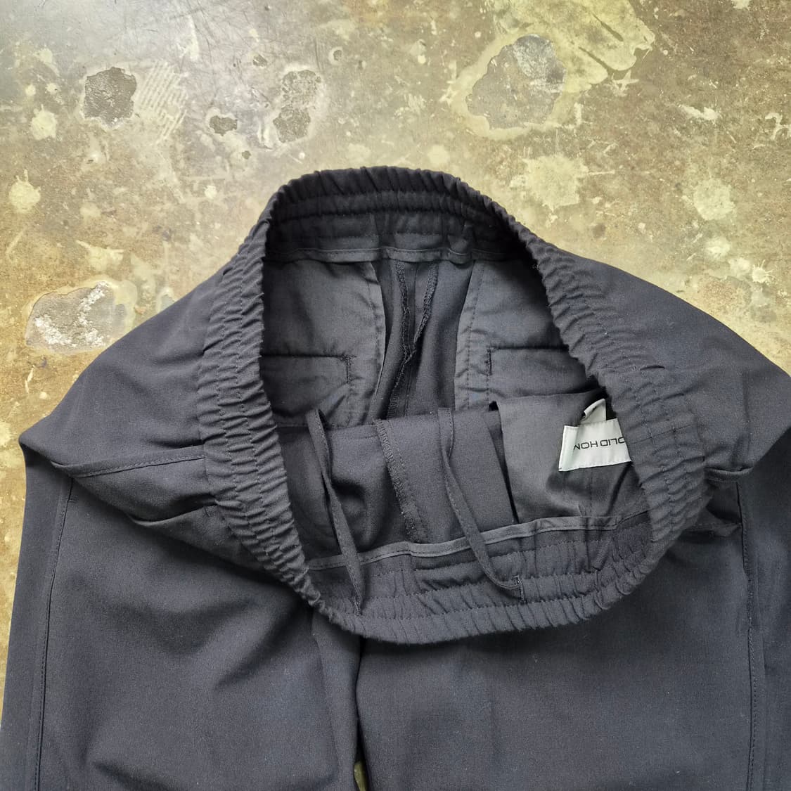 46) 솔리드옴므 밴딩 조거 슬랙스 팬츠 바지 상품이미지4