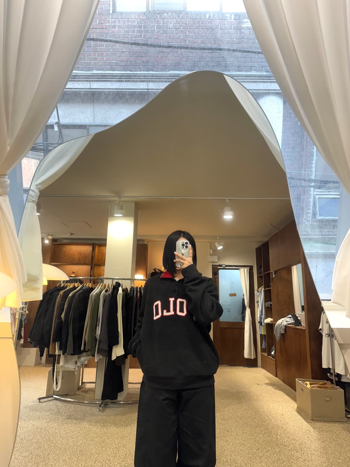 폴로 랄프로렌 성조기 플리스 하프집업 상품이미지2