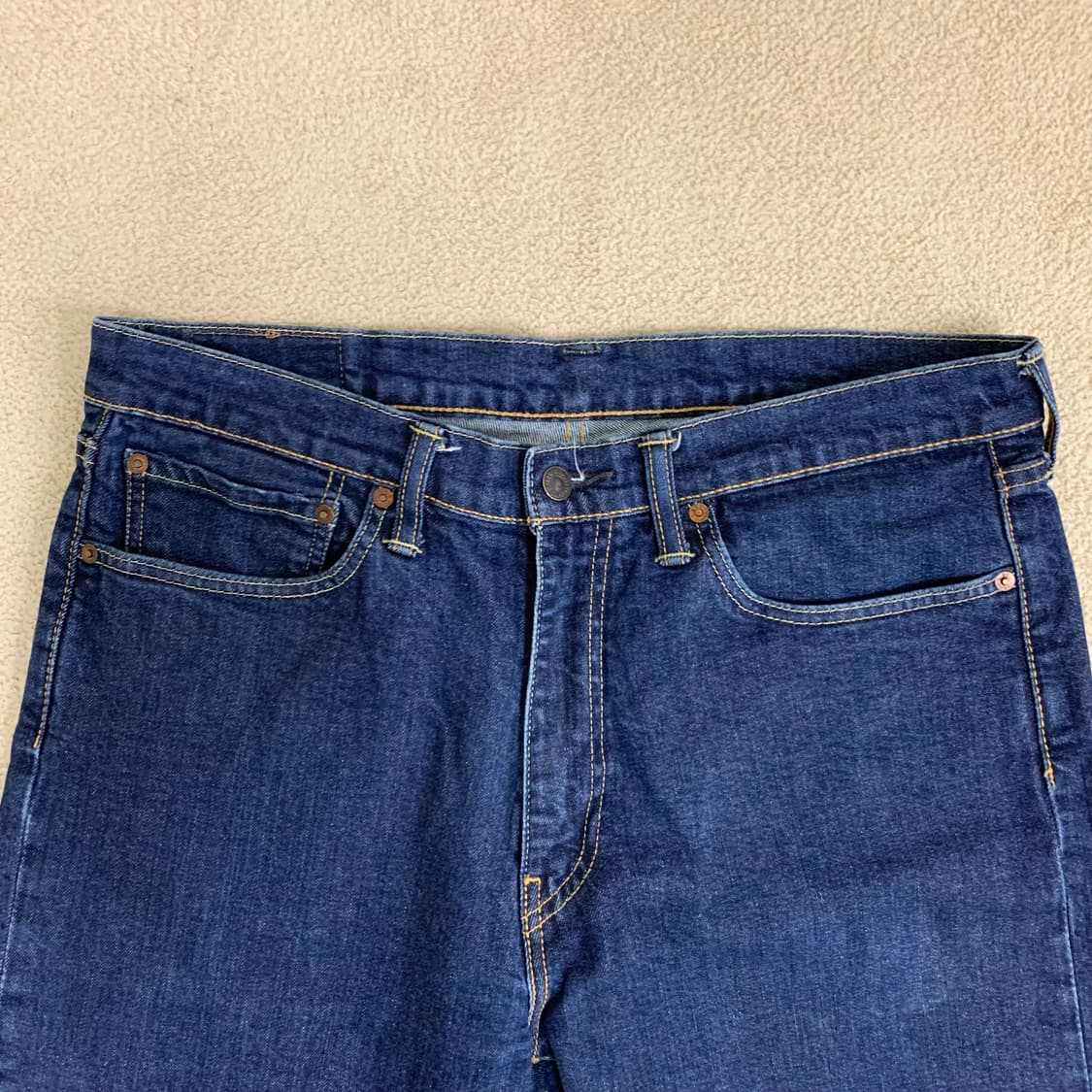 빈티지 리바이스 505 데님팬츠(36사이즈) 남자청바지 진청 상품이미지3