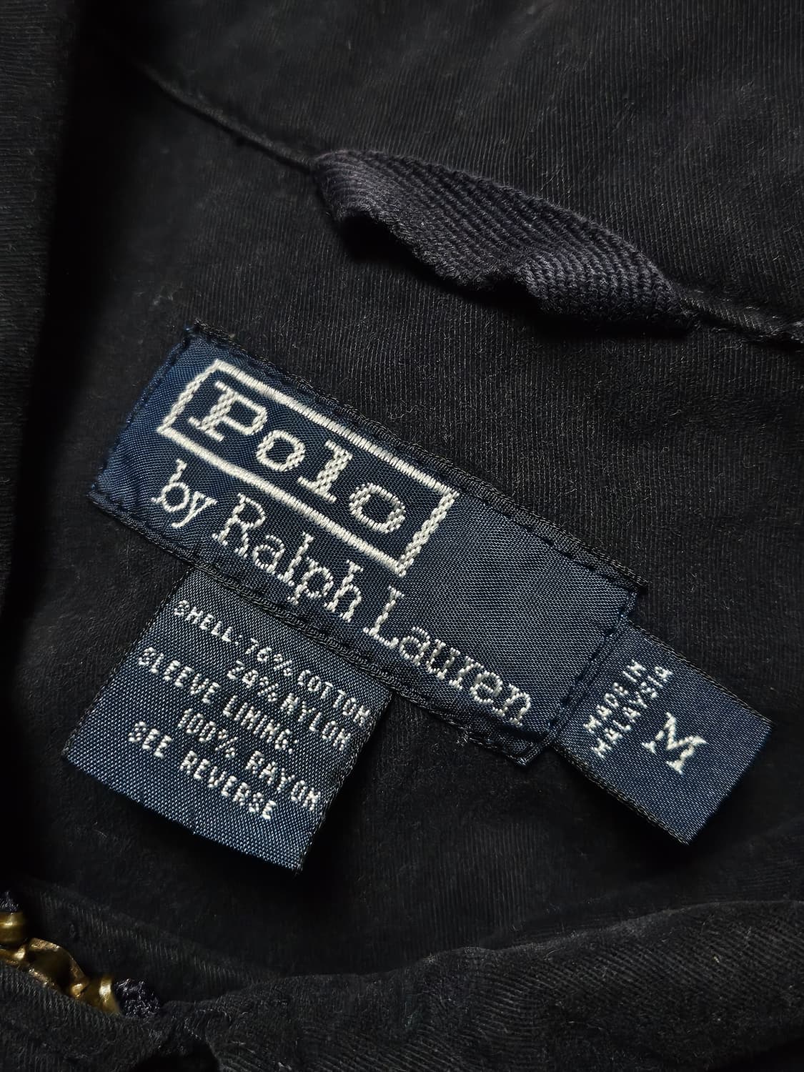 폴로 랄프로렌 90s 블랙 프렌치 자켓 M 상품이미지4