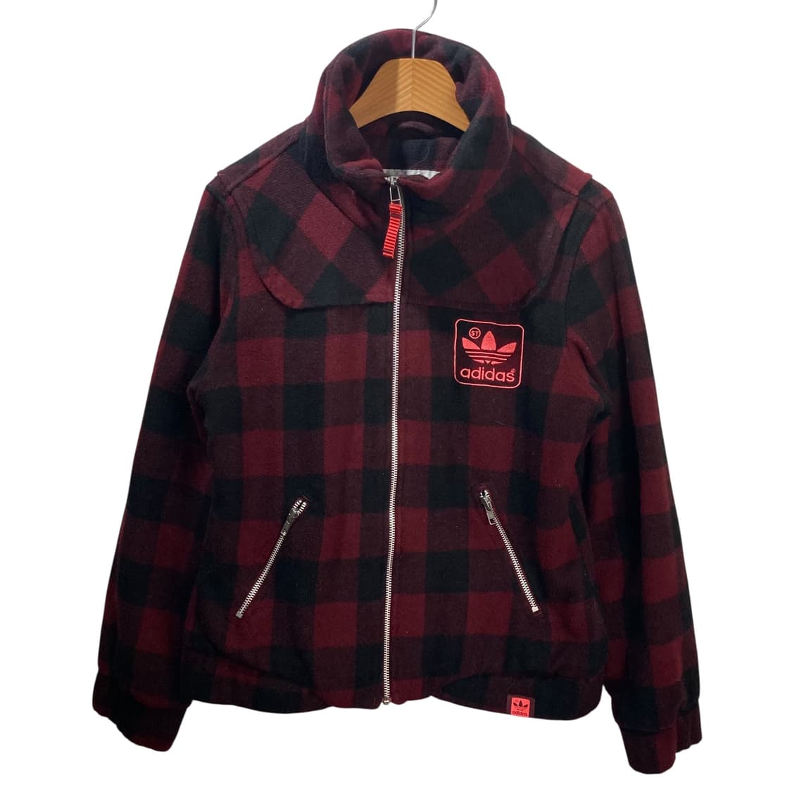 아디다스 체크 자켓 상품이미지2