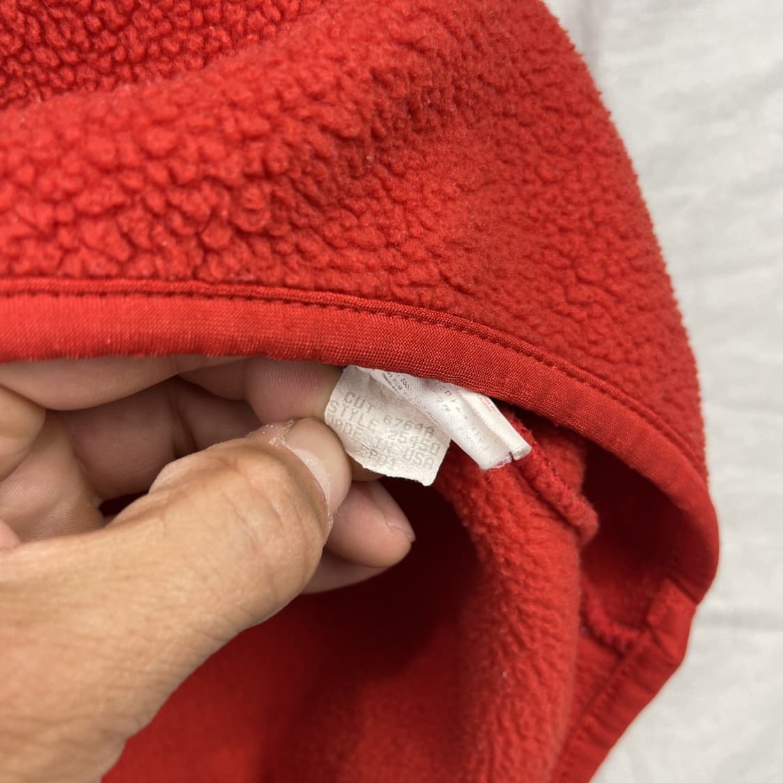 00s 파타고니아 신칠라 스냅-T 레드/블랙 USA 상품이미지4