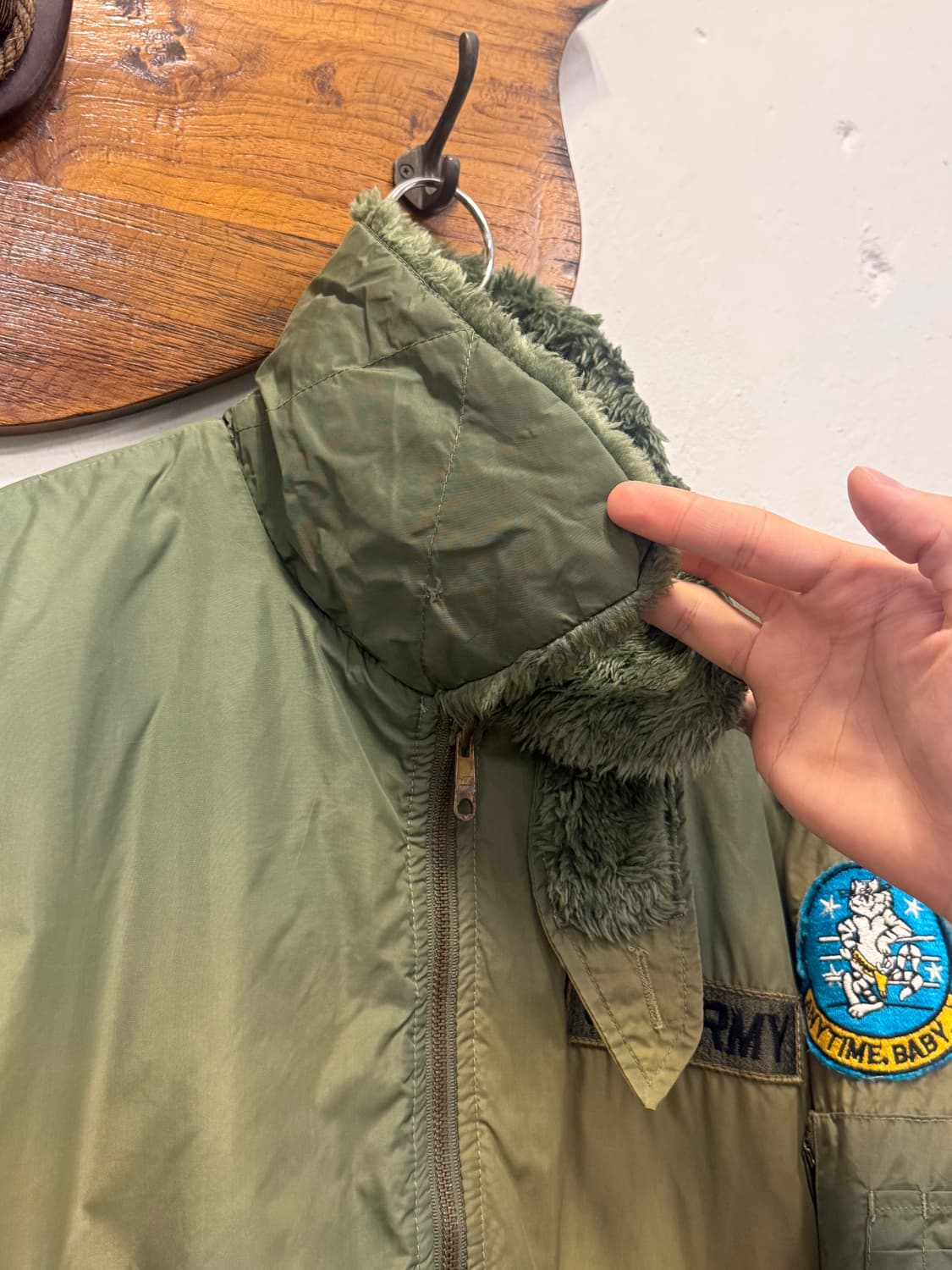 L) U.S. Army Type B-15 Flight Nylon Jack 상품이미지4