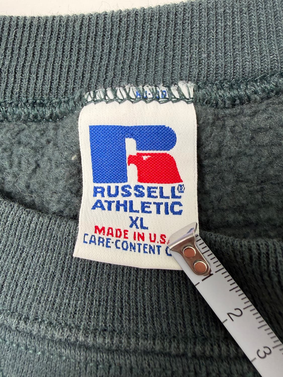 90s Russell Sweatshirt (sage green) 상품이미지3