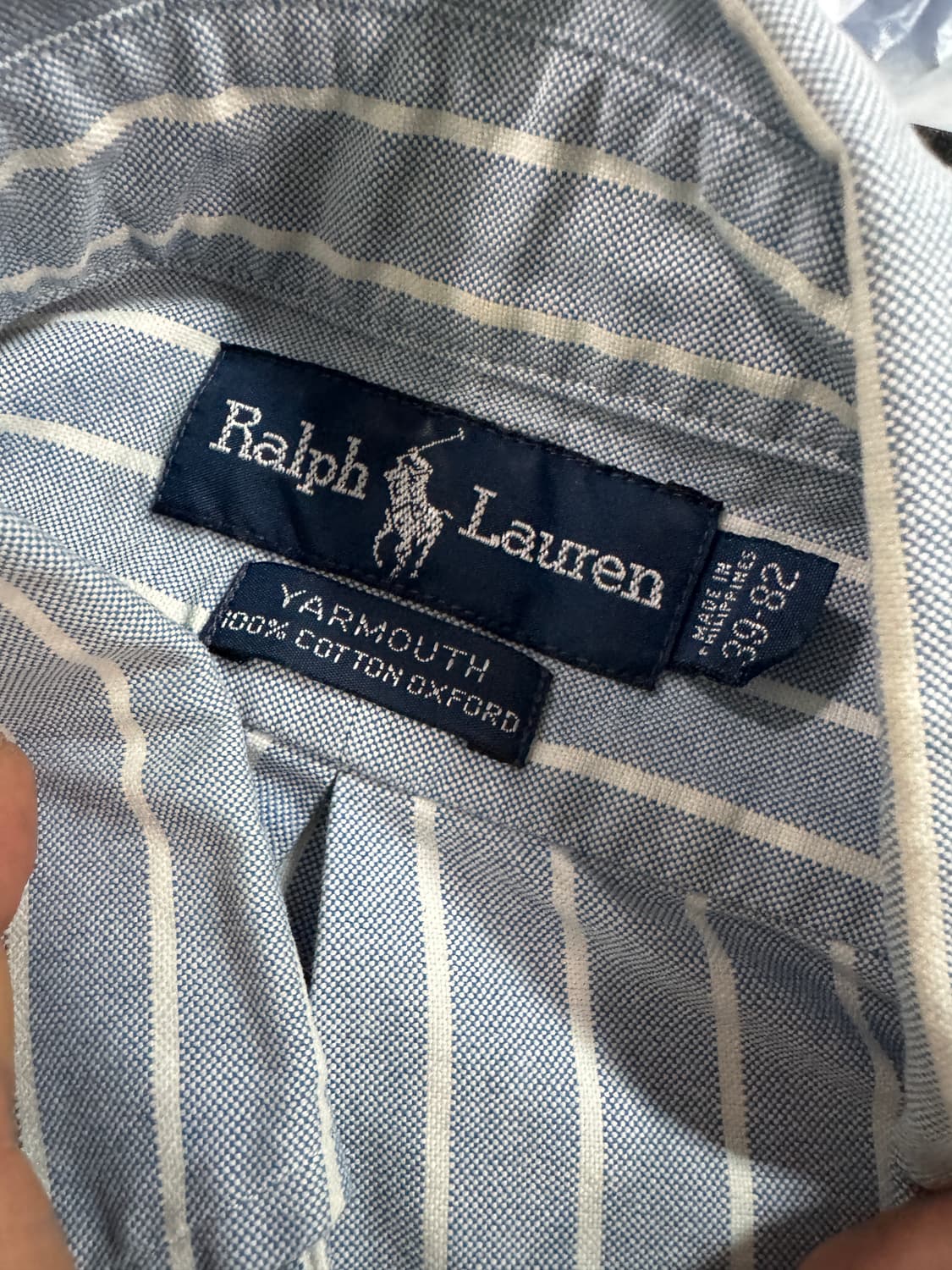 폴로 랄프로렌 스트라이프 옥스포드 셔츠 L~XL 상품이미지3