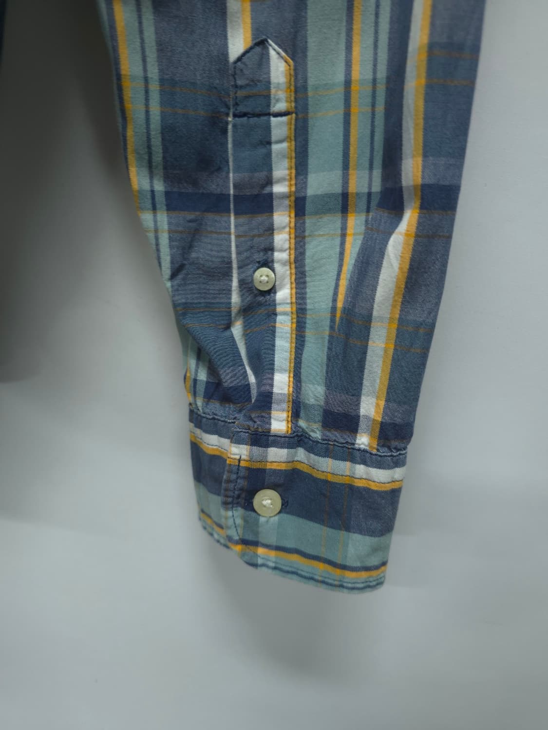 리바이스 남성 슬림핏 빈티지컬러 체크 버튼다운 셔츠(100) 상품이미지10