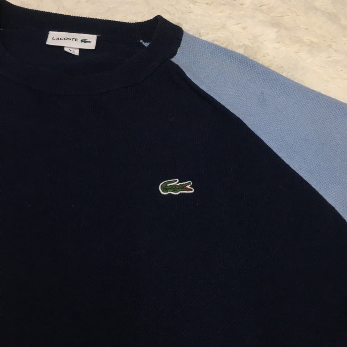 라코스테 스몰로고 라운드넥니트 CC05 상품이미지3