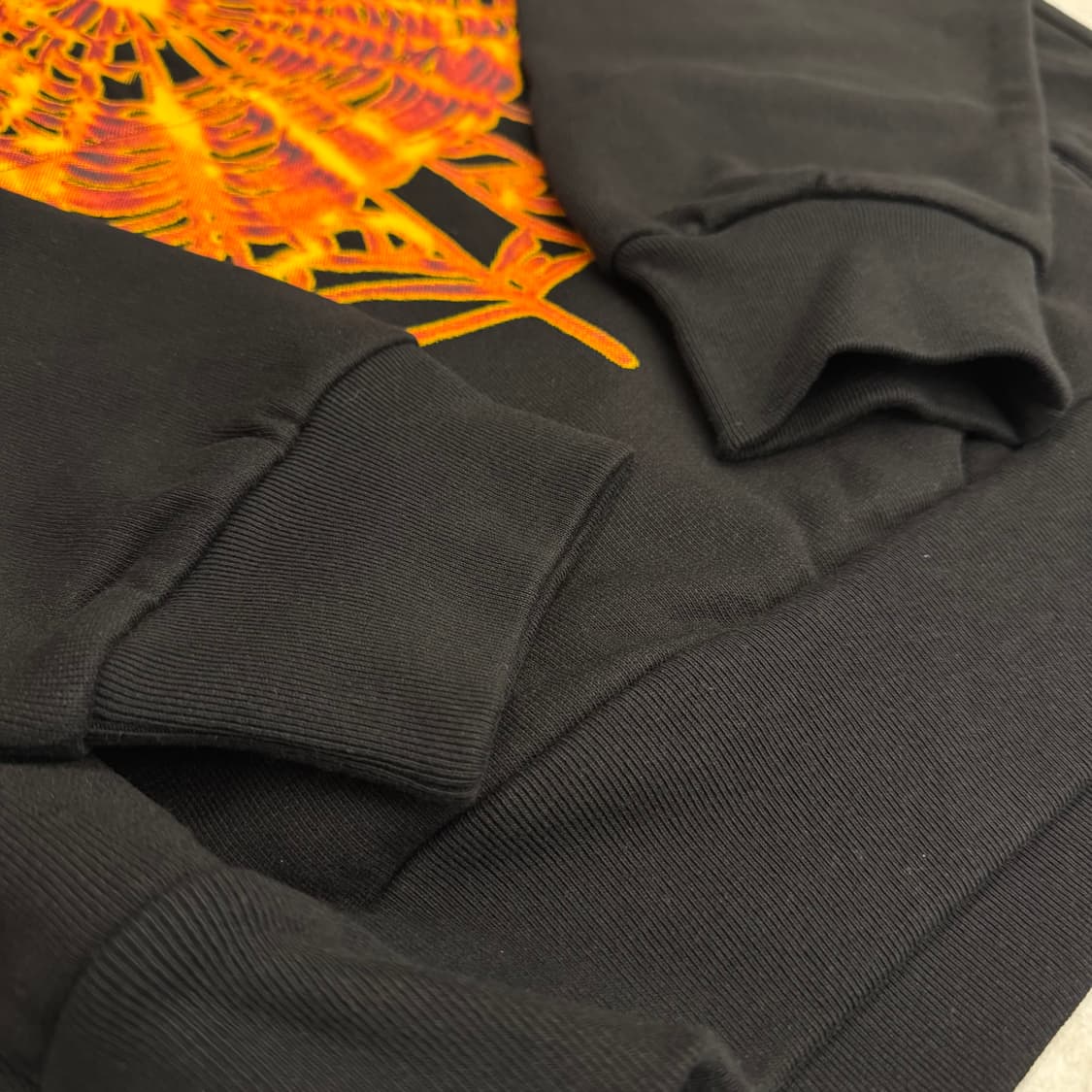 Sp5der 스파이더 후드 블랙 상품이미지3