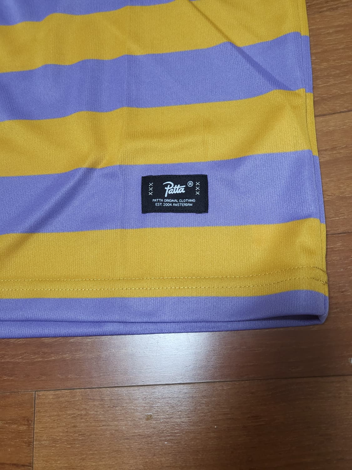 Patta 파타 스트라이프 롱슬리브 풋볼 져지 바이올렛 M 상품이미지9